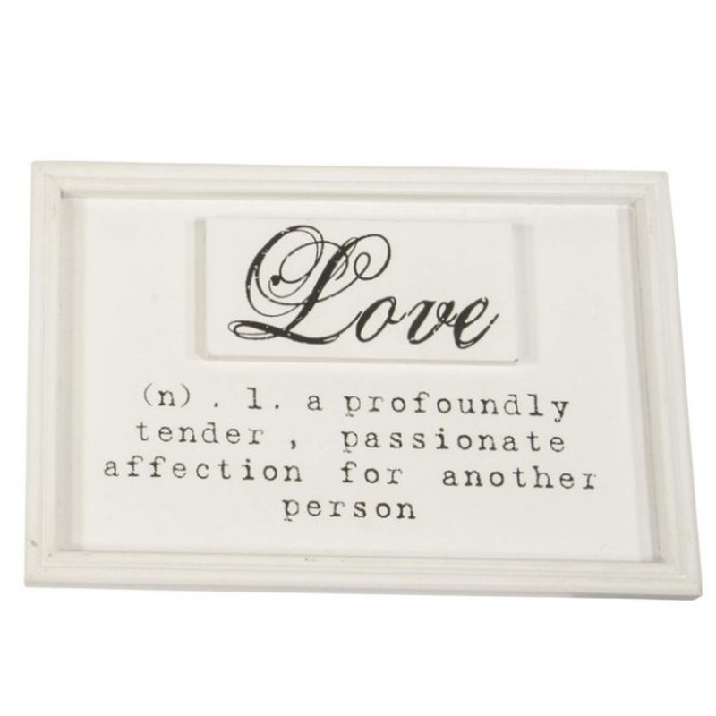 Placuta decorativa Love