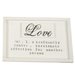 Placuta decorativa Love